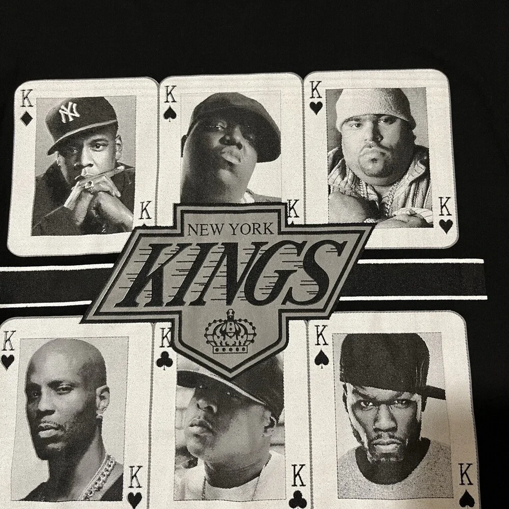 Biggie Smalls Shirt Vintage Kings Of NYC Common Fat Joe 50 Cent Jay-Z LL Cool J